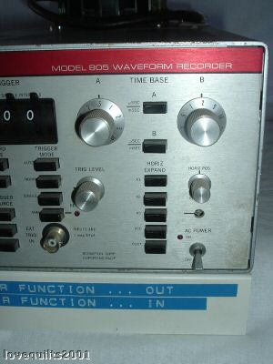 Biomation model 805 waveform recorder