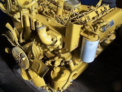 Cat caterpillar 3208 truck engine diesel machine const.