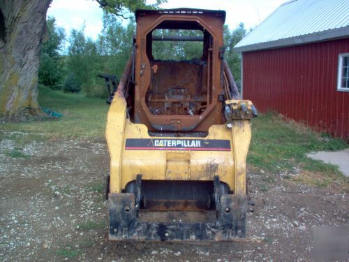 Caterpillar skid steer bobcat loader needs work cat 