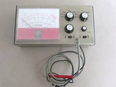 Conar vintage bench mulitimeter model 212 ac dc ohms