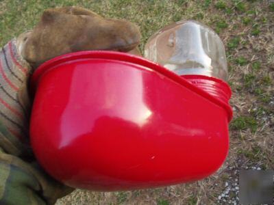 Farmall h hv sh 300 350 tractor precleaner w/jar