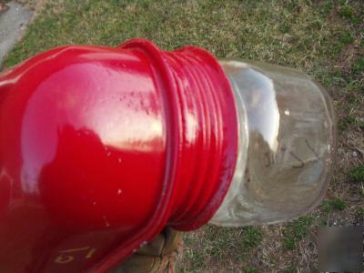 Farmall h hv sh 300 350 tractor precleaner w/jar