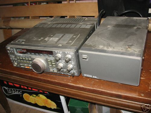 Kenwood ts-440S transceiver, ps, other items