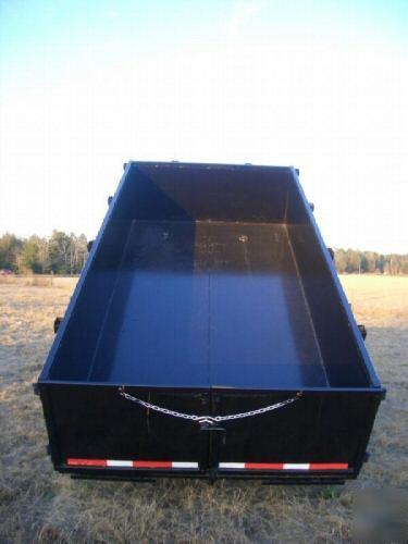 New '07 7'X20' texas pride dump trailer, 21K gvwr 