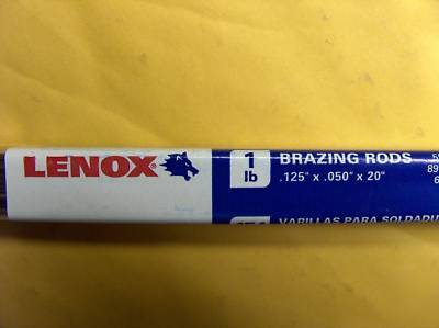 New lenox 5% silver solder a/c h/p brazing welding rods