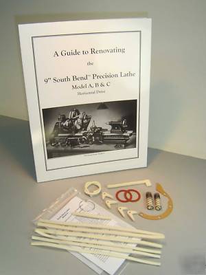 Rebuild manual & kit for 9â€ south bend lathe - model a 