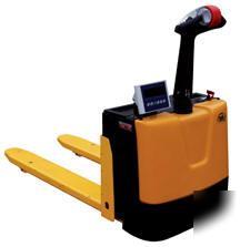 Vestil electric pallet trucks with scale ept-2547-30-sc