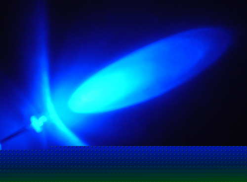 Enw 100PC 3MM blue 6000MCD led ultra bright free ship