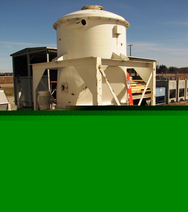26 FT3 mac comet bin with lumpbreaker & screw feeder