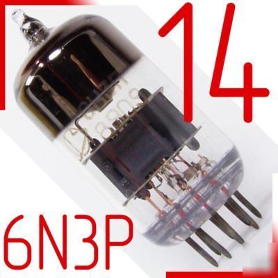 6N3P double triode tubes 396A = ECC42 = WE396A | 14 pcs