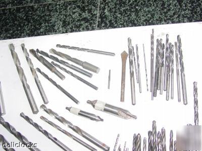 70 high speed steel hss drill bits milling metalworking