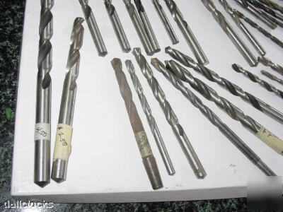 70 high speed steel hss drill bits milling metalworking