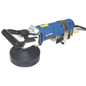 Alpha wet stone polisher w/free pads-- 4 inch electric