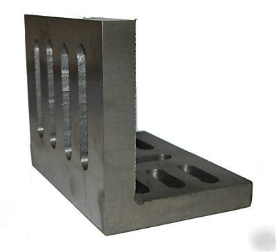 Angle plate open ended 8 x 6 x 5IN ground
