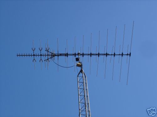 Antenna tower 40 ft cb tv ham radio located in georgia