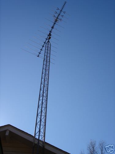 Antenna tower 40 ft cb tv ham radio located in georgia