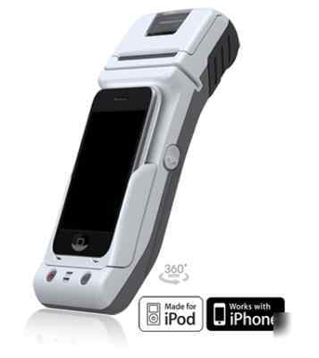 Iphone mobile credit card processing terminal