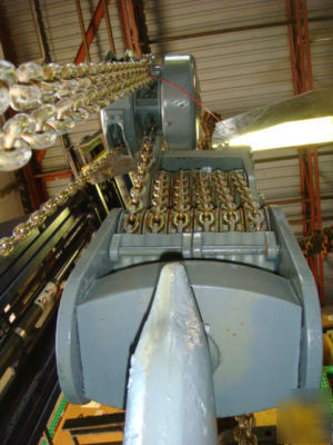 New chester zephyr 25 ton hook chain hoist in the crate