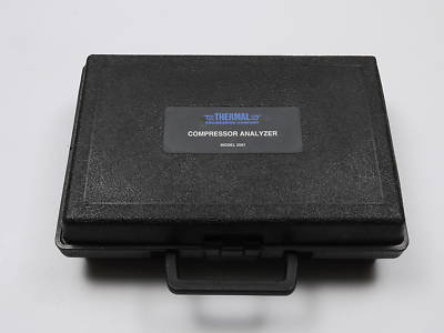 Thermal compressor analyzer model 2001 hermeti-check