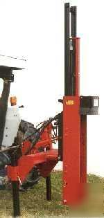 Worksaver hpd-16SHC 3-pt post driver, hyd adj is stand 