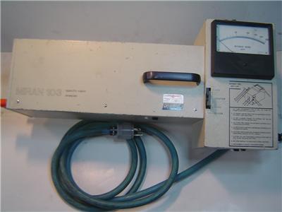 Foxboro miran 103 specific vapor analyzer *great deal*