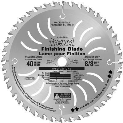 Freud TK304-finishing blade-8 1/4