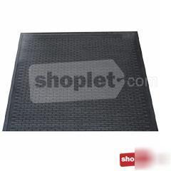 Genuine joe scraper outdoor mat rubber traps dirtgrime