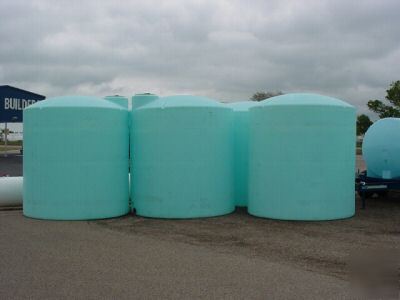 10,000 gallon poly water only storage tank 141X160