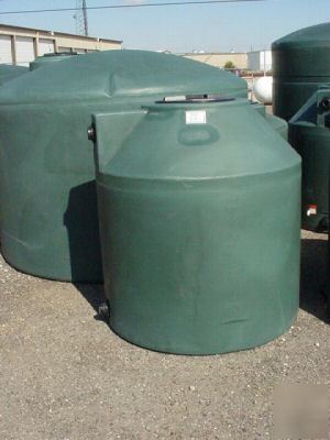 10,000 gallon poly water only storage tank 141X160