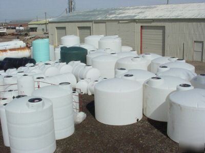 10,000 gallon poly water only storage tank 141X160