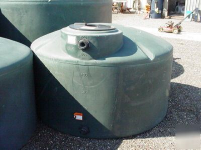 10,000 gallon poly water only storage tank 141X160