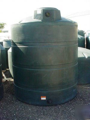 10,000 gallon poly water only storage tank 141X160