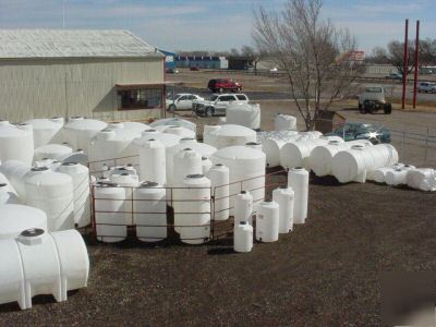 10,000 gallon poly water only storage tank 141X160