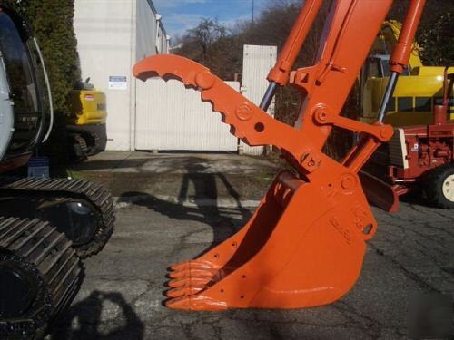 2001 hitachi ex 160 lc with hydraulic thumb
