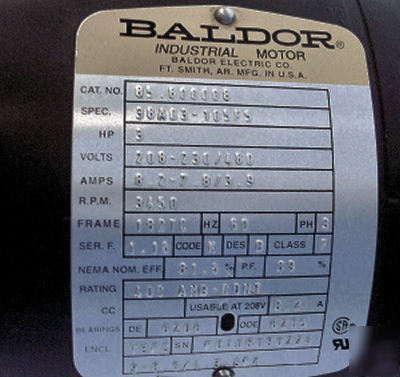 Grundfos CR8 pump w/ baldor motor