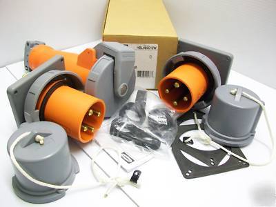 Hubbell connector&inlets HBL460C12W 460B12W 460C12W 60A
