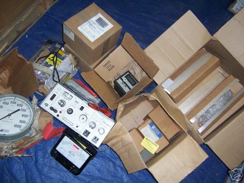 Huge lot guage meters testers aircraft part transmitter