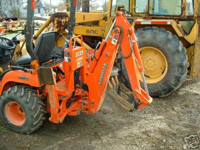 Kubota BX23 t/l/b 508HRS, canopy great machine 