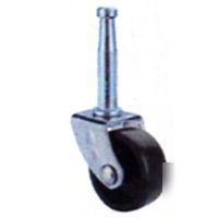 Mintcraft jc-B22 stem casters 2 - zinc plated finish p