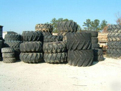 New 66/43.00-26 united rubber tires 20 ply on rims