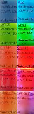 New ultraglo glow-in-the-dark paint sample w/applicator