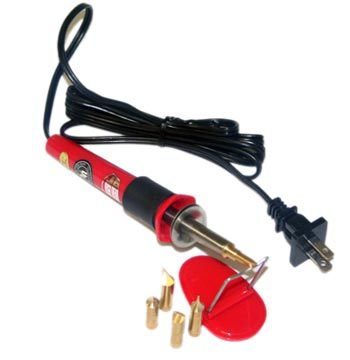 Pemco woodworking wood burning pen tool set 5 tips