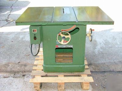 Powermatic model 72 table saw