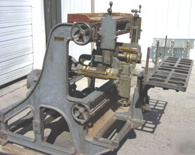 Pringle & brodie 1900's, horiz. 3 dbl spdle, 230V, 3PH