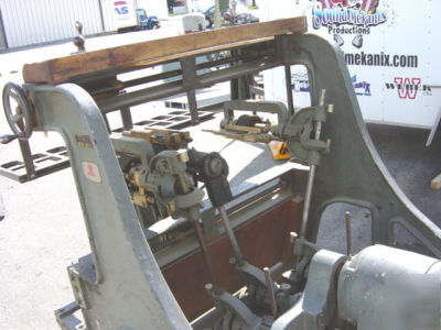 Pringle & brodie 1900's, horiz. 3 dbl spdle, 230V, 3PH