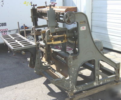Pringle & brodie 1900's, horiz. 3 dbl spdle, 230V, 3PH