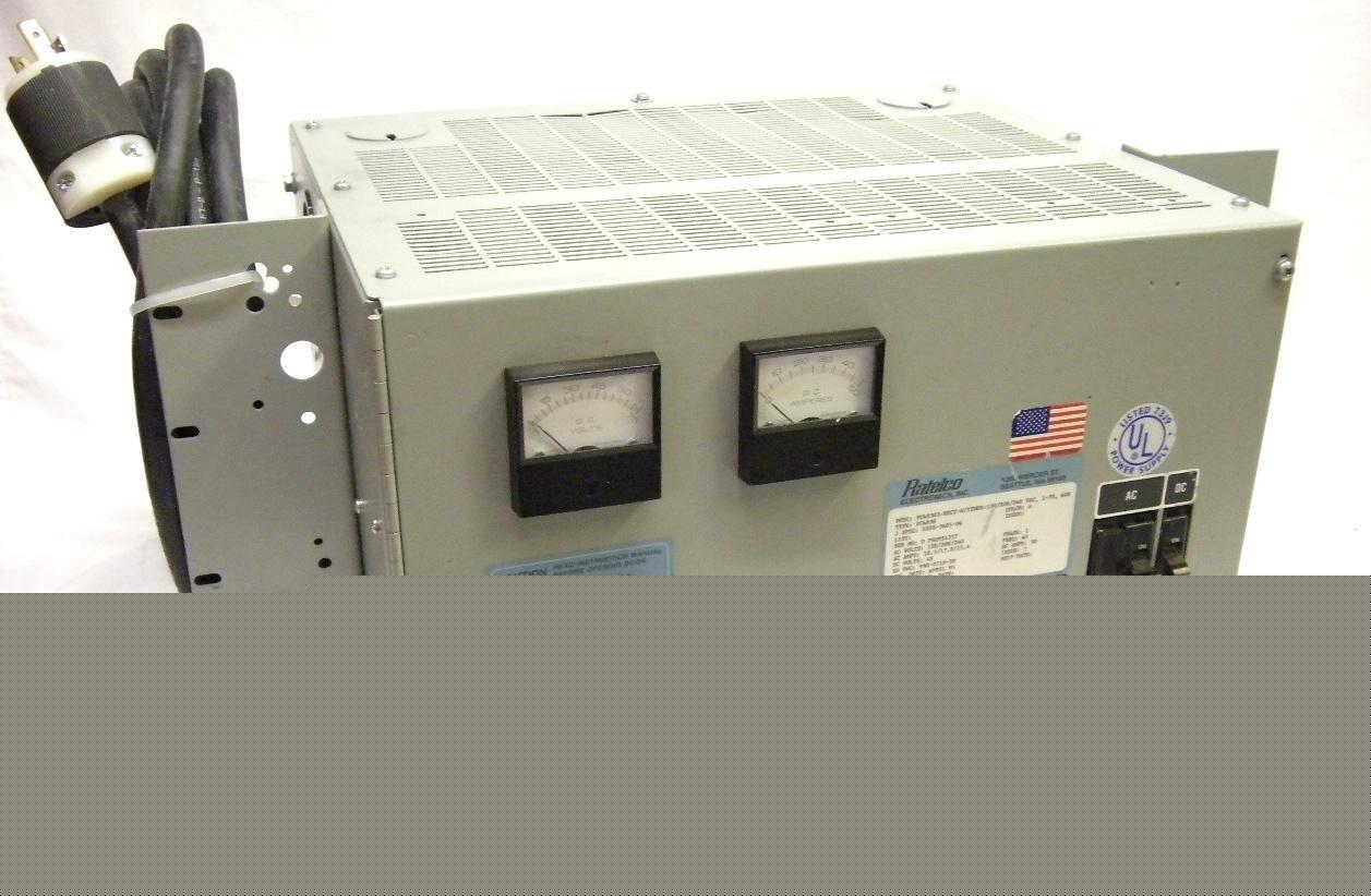 Ratelco constant voltage rectifier 48V 30AMP power spl