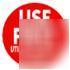 Red use first food warning safety labels x 500