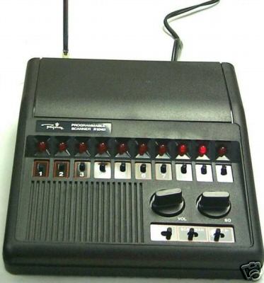 Regency R1040 desktop scanner 10 channels cb 
