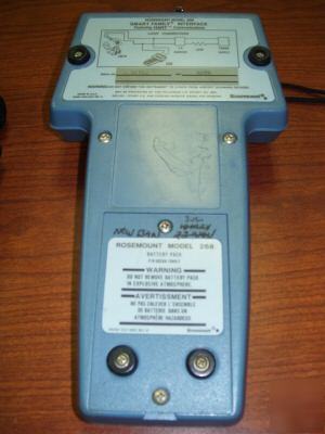 Rosemount hart 268 hand held configurator/calibrator
